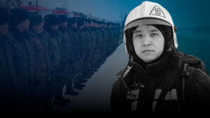 Өрт сөндіруші Асқар Забикулиннің денесі жер қойнына тапсырылды
