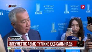Азық-түлікке де 16% салық салынады