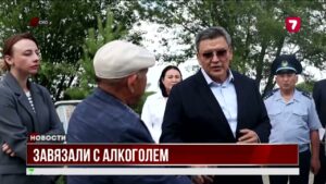 В селе Еңбек местные жители массово отказались от алкоголя