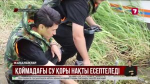 Қостанайда су қоймаларының түбі 3D форматта зертеліп жатыр