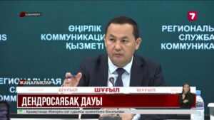 Шымкенттегі дендросаябақта кітапхана мен дүкен салынып жатыр