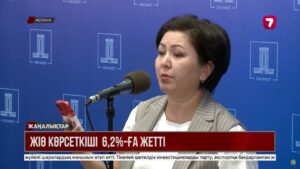 Жалпы ішкі өнім өсімі 6,2%-ға жетті