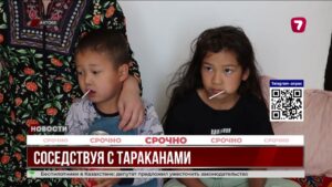 Акимат города Актобе вселил многодетную мать одиночку в аварийную общагу