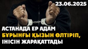 Астанада ер адам бұрынғы қызын өлтіріп, інісін жарақаттады | 23.06.2025