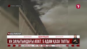 Зауыттағы жарылыс: бес адам қаза тапты