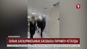 Мемлекеттік кірістер департаменті басқармасының басшысы пара алды деген күдікке ілінді