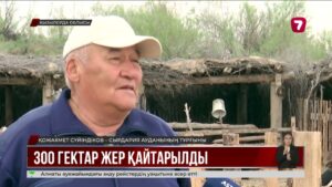 Қызылорда облысында 300 мың гектардан аса жер мемлекет меншігіне қайтарылды