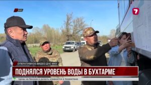 В Восточном Казахстане из-за таяния ледников подтопило дворы