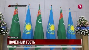 Встреча Президента с главой Халк Маслахаты в Туркестане