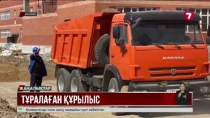 Атырауда 2022 жылы басталған мектеп құрылысы әлі бітпей тұр