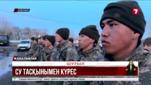 Ақмола облысында Есіл өзені тасыды