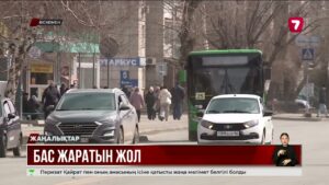 Автобустың пневматикалық баллоны жарылып, бір әйел зардап шекті
