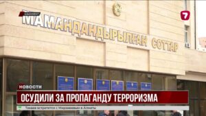 В Шымкенте приговорили к 8 годам за пропаганду терроризма
