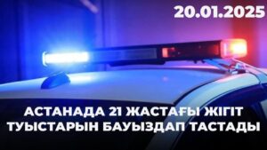 Астанада 21 жастағы жігіт туыстарын бауыздап тастады | 20.01.2025