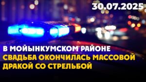 В Мойынкумском районе свадьба окончилась массовой дракой со стрельбой | 30.07.2025