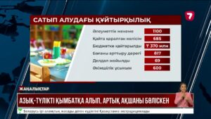 Әлеуметтік мекемелер азық-түлікті әдейі қымбатқа сатып алып келген