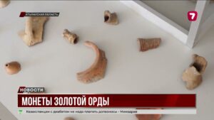 В Атырауской области обнаружены редкие средневековые серебряные монеты
