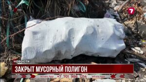В Северо-Казахстанской области закрыли незаконный полигон