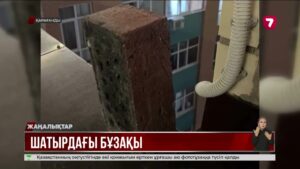 Қарағандыда көпқабатты үйлердің шатырына кірпіш қойған жасөспірім ұсталды