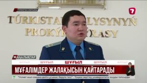 Сарыағаш ауданының мұғалімдері ерекше балаларды оқытпай, жалақы алып келген