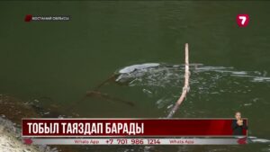 Тобыл өзені тартылып барады
