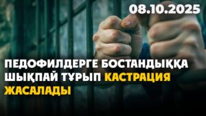 Педофилдерге бостандыққа шықпай тұрып кастрация жасалады | 08.10.2025