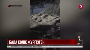 Алматы облысында көлік айдаған 13 жасар жасөспірім екі адамды мерт қылды