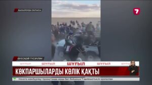 Қызылорда облысының Алғабас ауылында көкпаршыларды көлік қақты