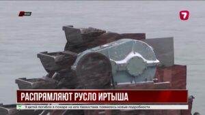 В ВКО начались работы по укреплению берегов Иртыша после режима ЧС