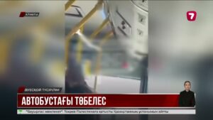Алматыда автобуста екі жолаушы әйел жаға жыртысты