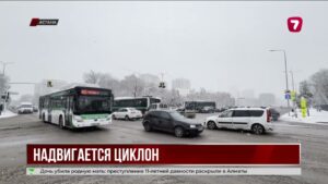 Сильные морозы и снег ожидаются в Казахстане
