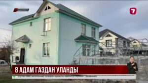 Шымкентте отбасының сегіз мүшесі газдан уланып, ауруханаға жеткізілді