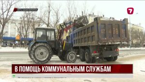 В Усть-Каменогорске снег убирают 75 машин на весь город