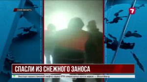 В Карагандинской области из снежного плена ночью спасли 12 человек