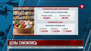 Рост цен на продукты замедлился в Казахстане