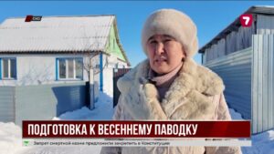 В СКО начали строить мост из-за угрозы паводков