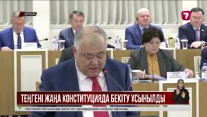 Теңгені жаңа Конституцияда бекіту ұсынылды