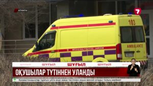 Алматыда түтіннен уланған оқушылар токсикология бөлімінде ем алып жатыр
