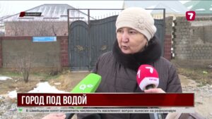 Ливни и снег затопили Шымкент