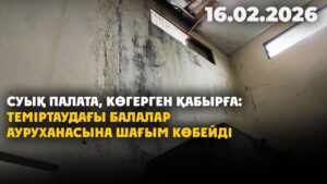 Суық палата, көгерген қабырға: Теміртаудағы балалар ауруханасына қатысты шағым көбейді | 16.02.2026