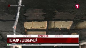 Пожар в донерной Кокшетау из-за масла: баллоны эвакуировали