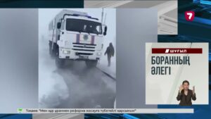 Ақмола облысында науқасты ауруханаға апара жатқан жедел жәрдем жолда қала жаздады