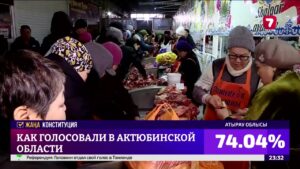 102-летний ветеран войны проголосовал на референдуме в Хромтау