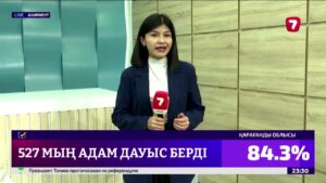 Референдум: Шымкентте 527 мың адам дауыс берді