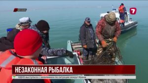 5 километров сетей изъяли у браконьеров на Капшагайском водохранилище