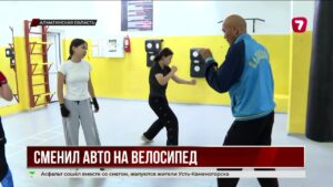 Тренер из Алматинской области популяризирует экологичный велоспорт