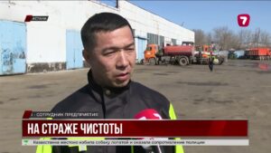 В Астане завершился зимний сезон, началась весенняя уборка