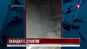 Скандал в Щучинске: кровавые стоки у мясокомбината