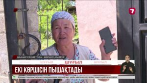 Шымкентте ер адам екі көршісін пышақтап тастаған