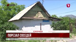 В Шымкенте пенсионер напал с ножом на соседей